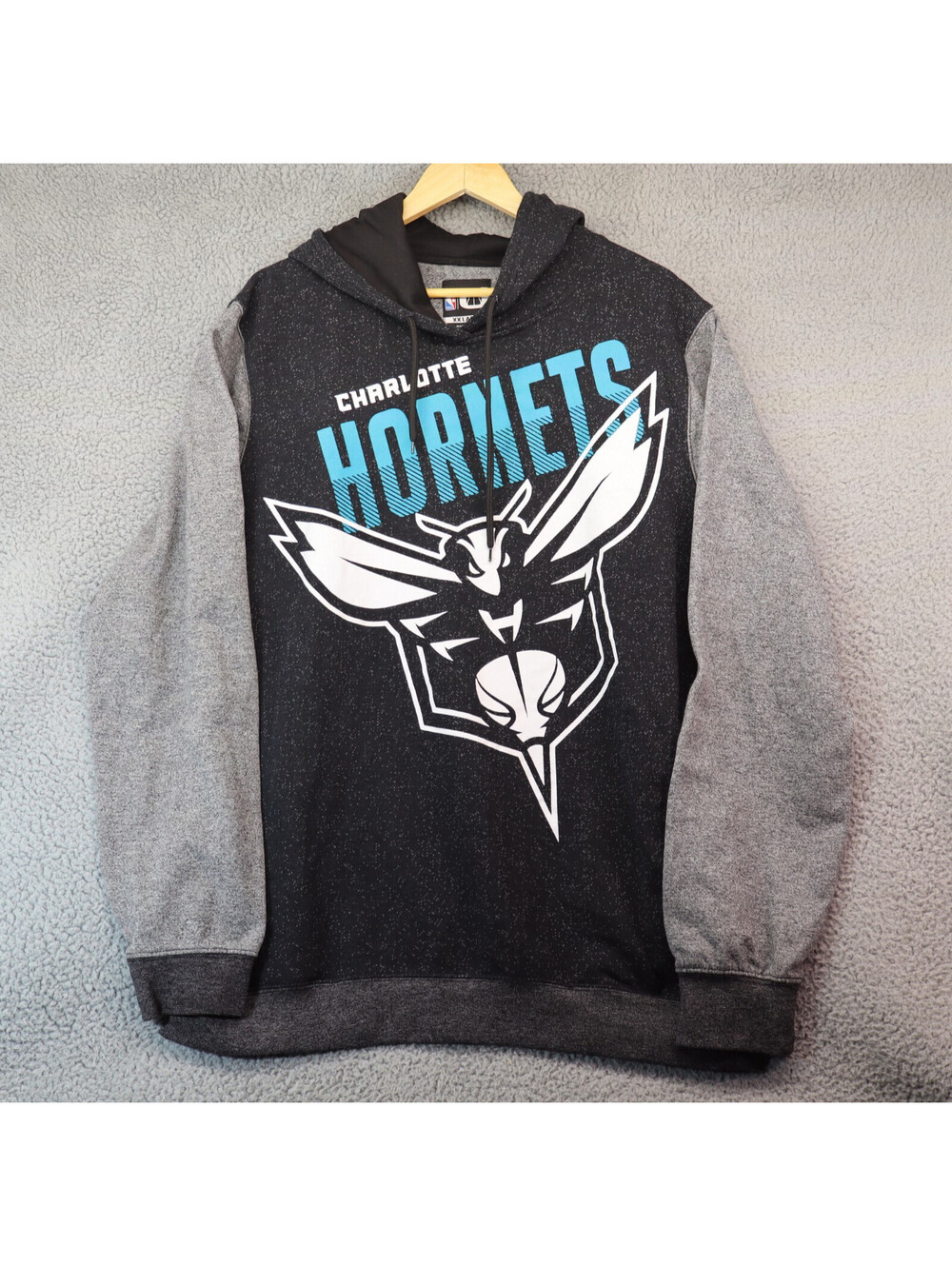 NBA Charlotte Hornets Pullover Hoodie Sweatshirt Sz XXL